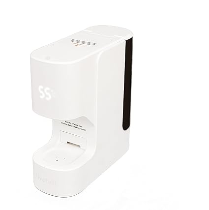 Hot Face Towel Heater Machine, Towel Warmer, 55°C Constant Temperature, 20 Compressed Towels, Smart Voice Alerts, Auto Heating & Dispensing, White